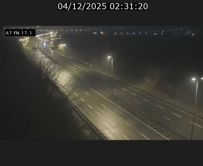 Caméra trafic Luxembourg - A7, Merscherbierg direction Mersch