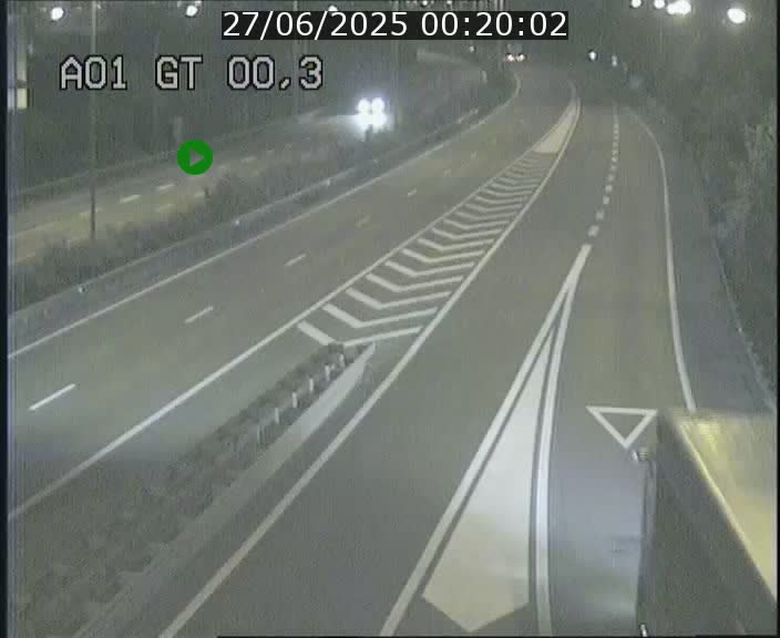 Traffic live webcam Luxembourg Croix de Gasperich - A1 direction Kirchberg - BK 0.3