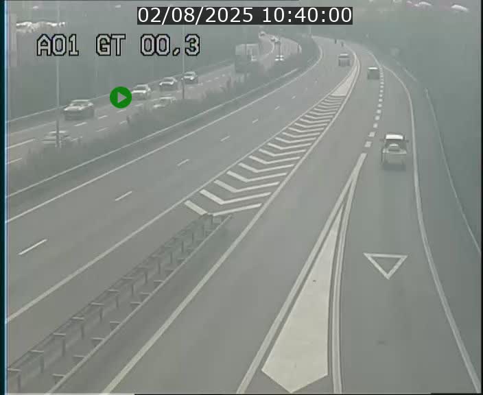 Traffic live webcam Luxembourg Croix de Gasperich - A1 direction Kirchberg - BK 0.3