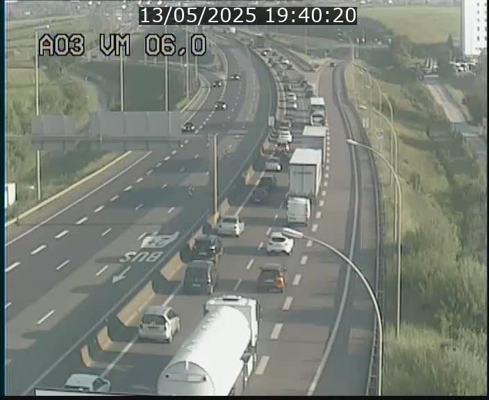 Traffic live webcam Luxembourg Aire de Berchem - A3 - BK 6 - direction France