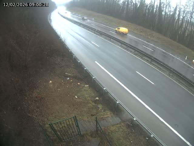 Caméra autoroute France - N52, Crusnes vers Belgique, Luxembourg