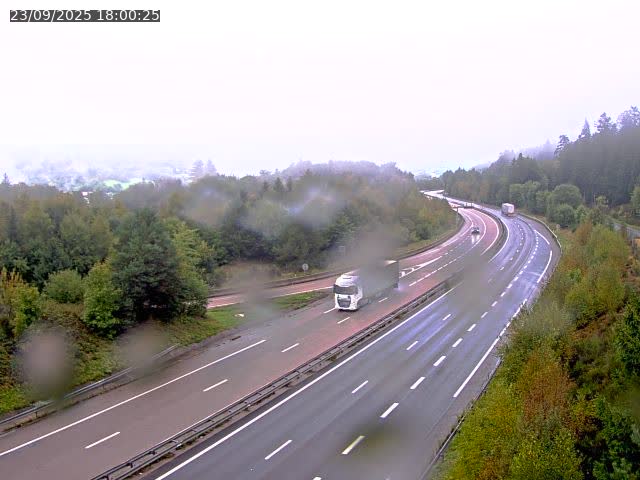 Caméra autoroute France - N57, Côte de la demoiselle direction Remiremont