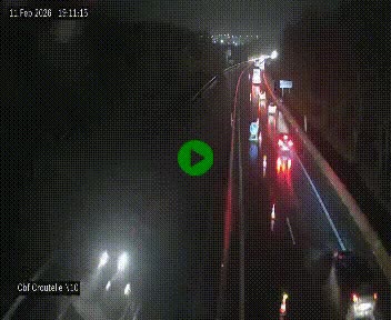 Webcam routière au début de la N10, au sud de Poitiers, proche de la jonction avec l'A10