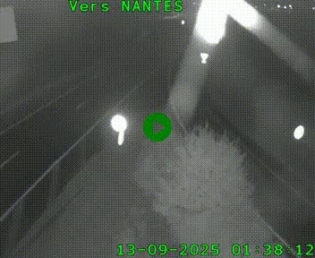 Webcam N147 au nord de Poitiers et à la jonction avec la A10