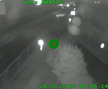 Webcam N147 au nord de Poitiers et à la jonction avec la A10