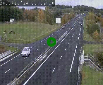 Caméra autoroutière France - A75, Coren, en direction de Montpellier