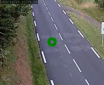 Caméra routière France - N102, au niveau du col de Montmirat à Saint-Etienne-du-Valdonnez à 1039 mètres d'altitude