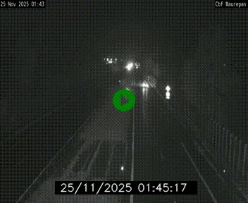 Webcam sur le périphérique de Rennes (N136) à hauteur de Maurepas, au nord de la ville
