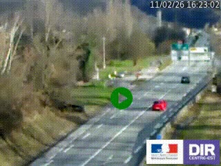 Webcam info trafic à proximité de Vizille sur la N85, au niveau du point de vue du Saut du Moine à Champagnier