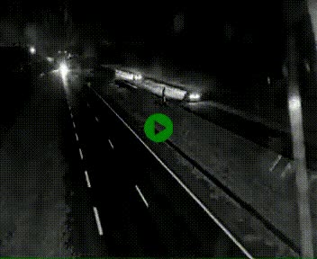 Webcam à hauteur de Vert-en-Drouais sur la N12, en périphérie de Dreux. Vue orientée vers Alençon
