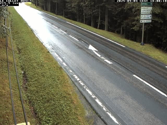 Caméra du Collet sur la route de Colmar (D417)