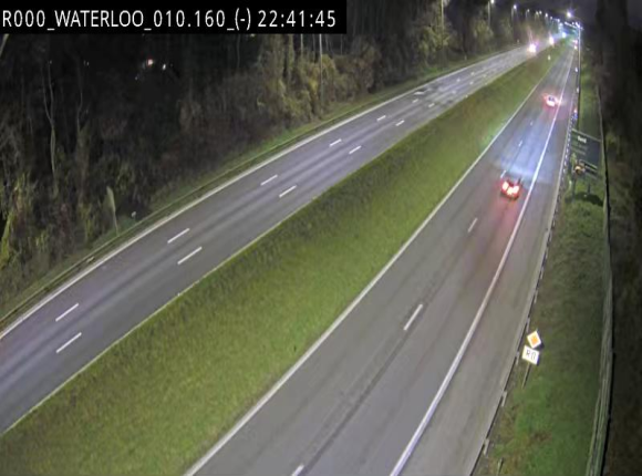 Webcam autoroute Belgique - Waterloo - R0 (ring de Bruxelles) - BK 12.3