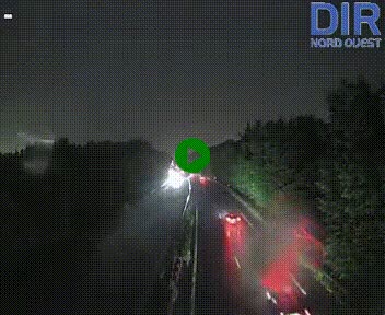 Webcam sur le périphérique de Caen (N814) à l'est de la ville, à Mondeville hauteur de la sortie 2, Presqu'île-Rives de l'Orne, au bout de l'autoroute A13