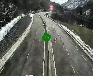 Webcam L'Hospitalet-près-l'Andorre sur N20, en direction d'Andorre
