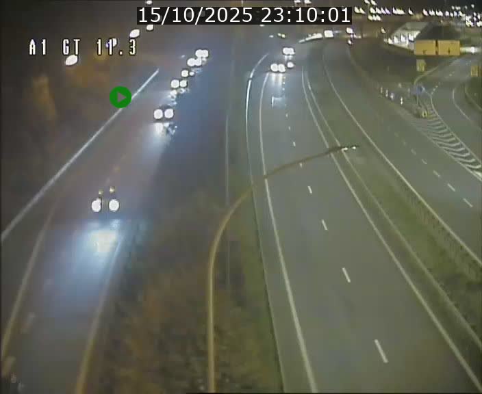 Traffic live webcam Luxembourg Senningerberg - A1 direction Allemagne - BK 11.3