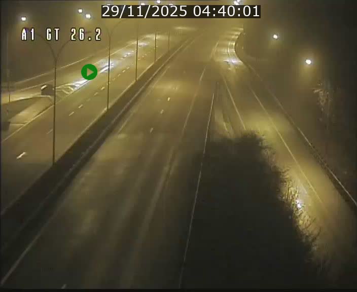 Traffic live webcam Luxembourg Grevenmacher - A1 direction Allemagne - BK 26.2