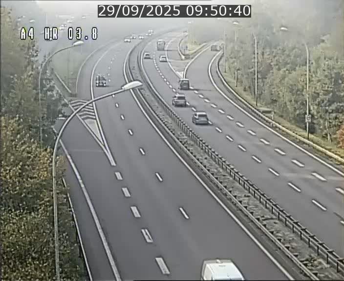 Webcam traffic A4 Luxembourg - BK 3.8 - Leudelange (direction Esch sur Alzette)