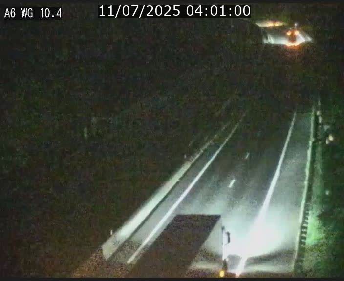 Traffic live webcam Luxembourg Mamer - A6 - BK 10.4 - direction Luxembourg/France/Allemagne