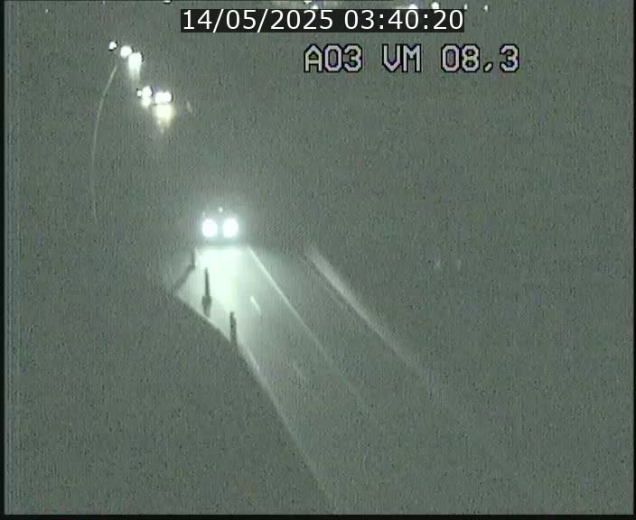 Traffic live webcam Luxembourg Bettembourg - A3 - BK 8.3 - direction France