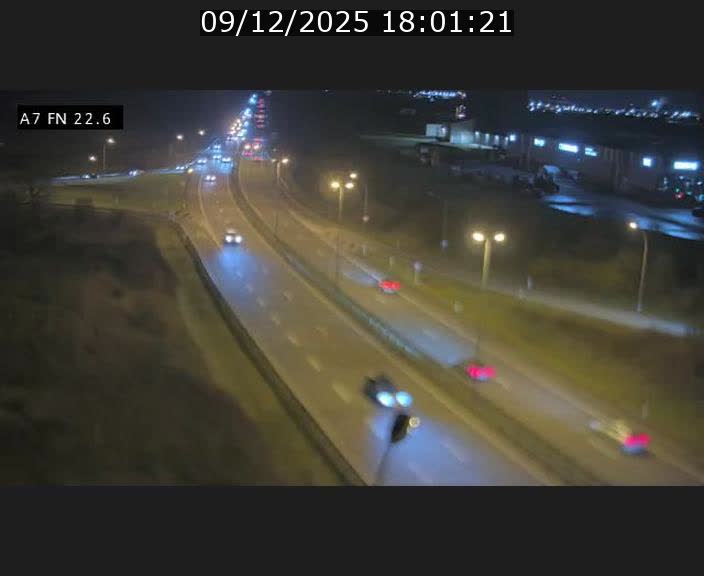 Caméra trafic Luxembourg - A7, Colmar-berg direction Mersch