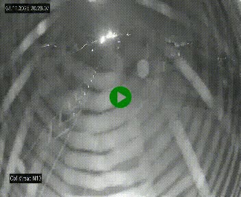 Vue en direct de l'autoroute A10 grâce à un drône situé au-dessus du péage de Virsac