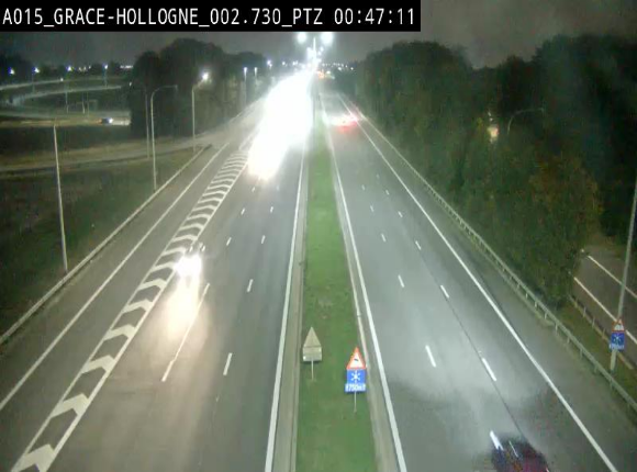 Caméra trafic Belgique - Grâce-Hollogne - E42, jonction avec A604, direction Loncin/Aéroport de Liège -  BK 3.2