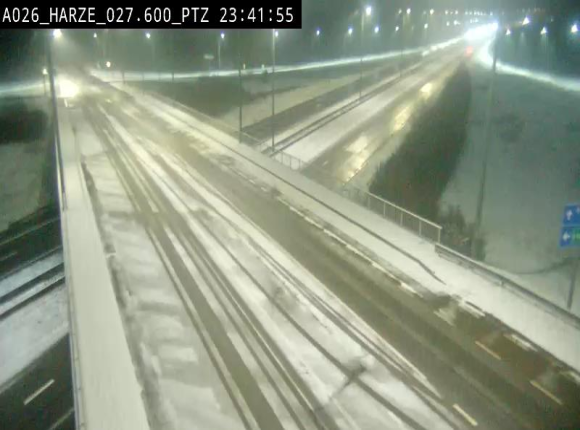 Caméra autoroute Belgique - Sougné-Remouchamps,E25 direction Luxembourg