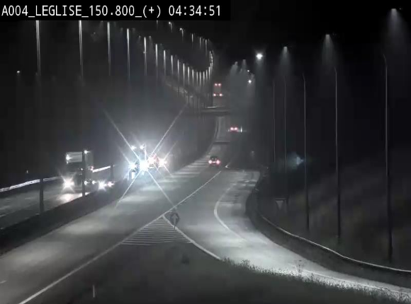Caméra autoroute Belgique - Côte de Léglise, E411(A4) direction Luxembourg
