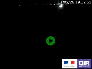 Webcam routière sur la RN7 à hauteur de Toulon-sur-Allier, entre Moulins et Vichy