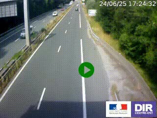 Webcam sur la nationale N90 à Gilly-sur-Isère, en direction et à proximité d'Albertville