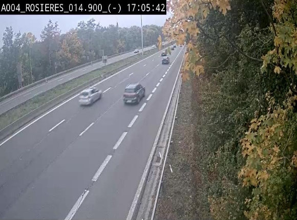 Webcam traffic E411(A4) - BK 14.4 - Rosières