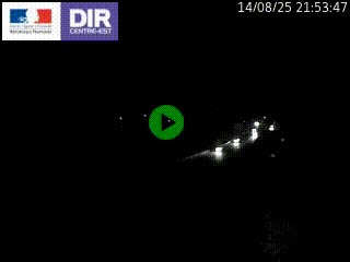 Caméra trafic à Meylan sur la Rocade-Sud de Grenoble en direction d'Aix-en-Provence