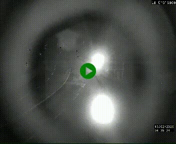 Webcam au carrefour de la croisade, à la jonction entre la N22 et la N320, avant le poste de douane franco-andorrane. Webcam à 1790 mètres d'altitude