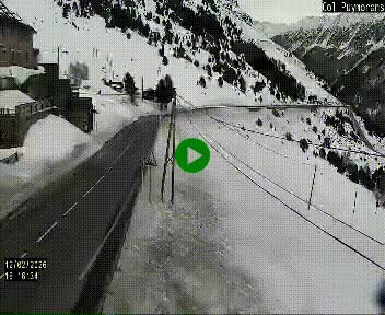 Webcam Col du Puymorens sur N320, en direction de Pas de la Casa (Andorre)