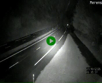 Webcam Ax-les-Thermes sur N20, en direction d'Andorre