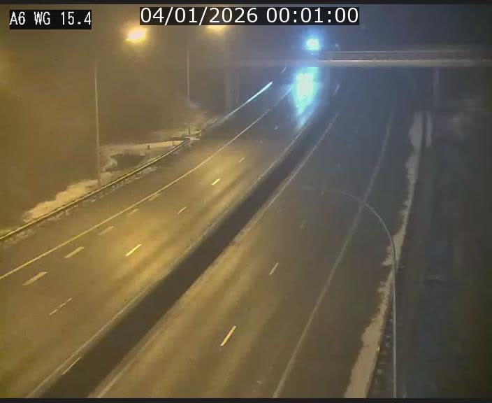 Traffic live webcam Luxembourg Capellen - A6 - BK 15.4 - direction Luxembourg/France/Allemagne