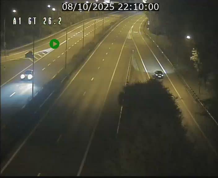 Traffic live webcam Luxembourg Grevenmacher - A1 direction Allemagne - BK 26.2