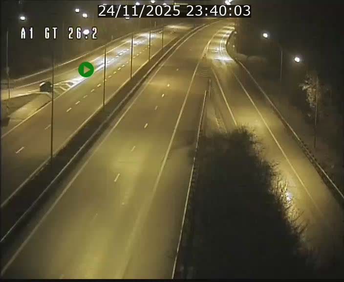 Traffic live webcam Luxembourg Grevenmacher - A1 direction Allemagne - BK 26.2