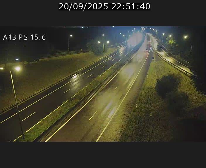 Traffic live webcam Luxembourg Kayl - A13 direction Dudelange - BK 15.6