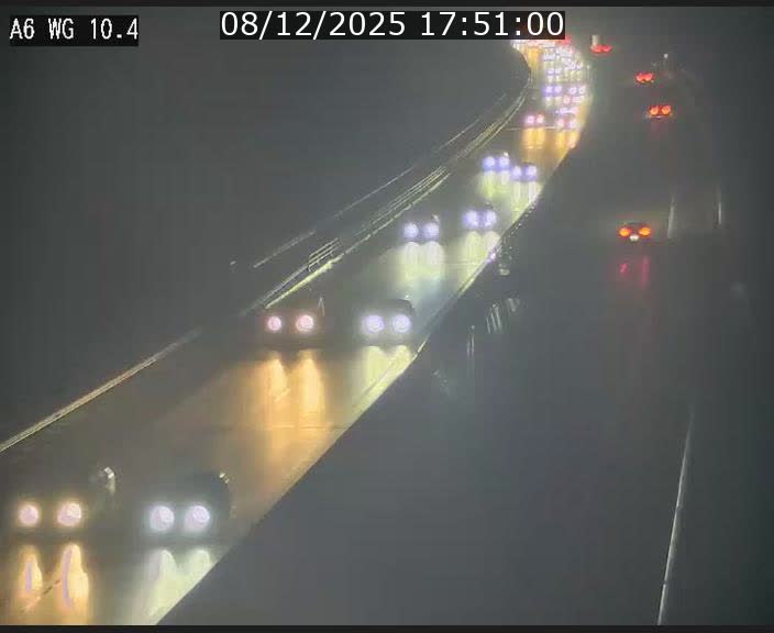 Traffic live webcam Luxembourg Mamer - A6 - BK 10.4 - direction Luxembourg/France/Allemagne