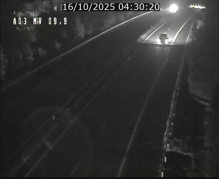 Webcam Autoroute à la Croix de Bettembourg - A3 - BK 9.9 - direction Luxembourg-Ville