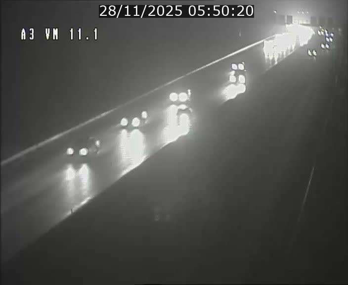 Webcam à la frontière franco-luxembourgeoise, avant la Croix de Bettembourg - BK 11.1 - direction Luxembourg-ville