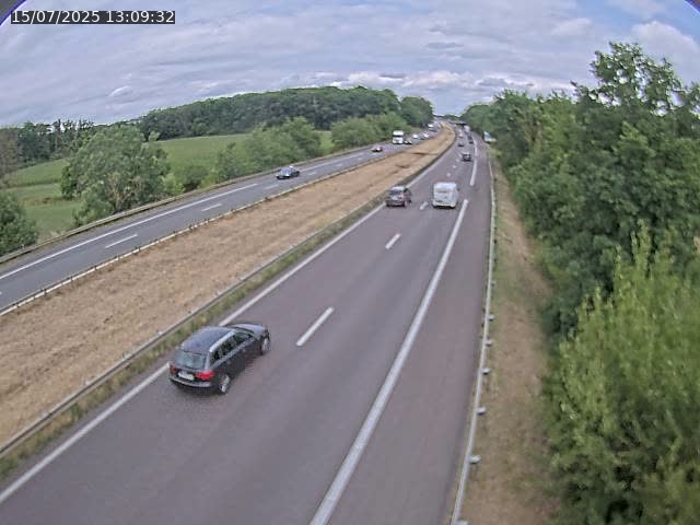 Caméra autoroute France - A31, Fey direction Metz