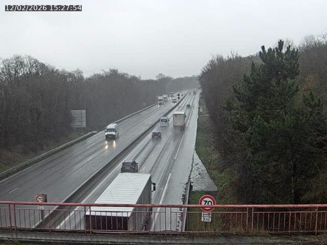 Caméra autoroute France - A33, Houdemont direction Lunéville