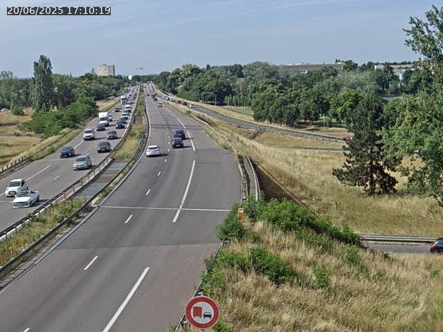 Caméra autoroute France - A31, Metz-centre direction Thionville