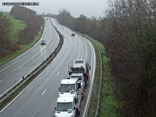 Caméra autoroute France - A33, Rosières direction Lunéville