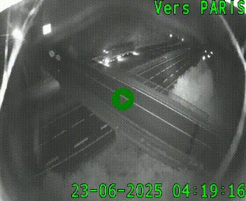 Clone of Caméra routière sur l'autoroute A20 au nord de Limoges, à la jonction avec la N520. Vue orientée vers Paris
