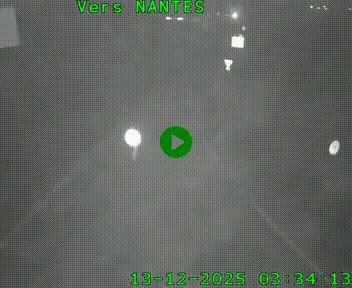 Webcam N147 au nord de Poitiers et à la jonction avec la A10