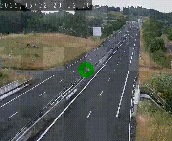 Caméra autoroutière France - A75, Coren, en direction de Montpellier