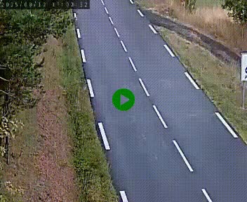 Caméra routière France - N102, au niveau du col de Montmirat à Saint-Etienne-du-Valdonnez à 1039 mètres d'altitude